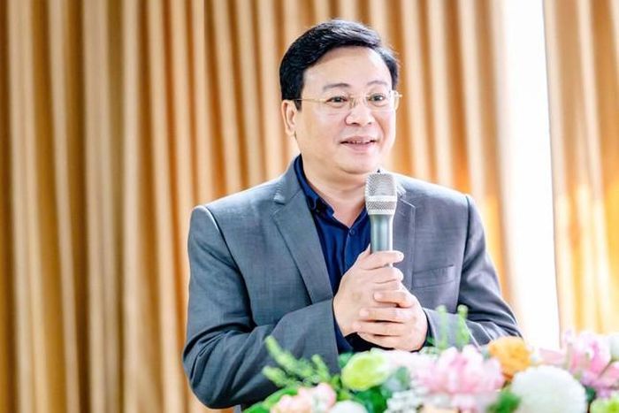 Ông Hồ Việt Anh phát biểu