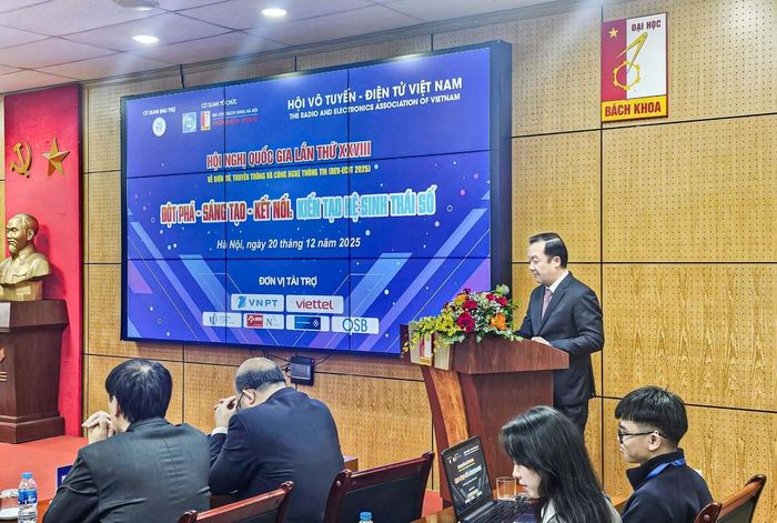 TS. Phạm Đức Long, Thứ trưởng Bộ Khoa học và Công nghệ phát biểu tại sự kiện