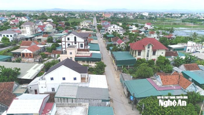 Sự cống hiến của lực lượng cựu chiến binh đã góp phần giúp diện mạo của xã Đức Châu ngày càng khởi sắc. Ảnh: Thu Hương