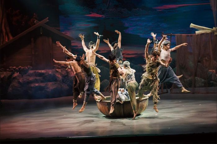 Tiên Sa Show - vở diễn vũ nhạc kịch ứng dụng công nghệ sân khấu đa chiều - do S-Talent JSC tổ chức. Ảnh do đơn vị cung cấp