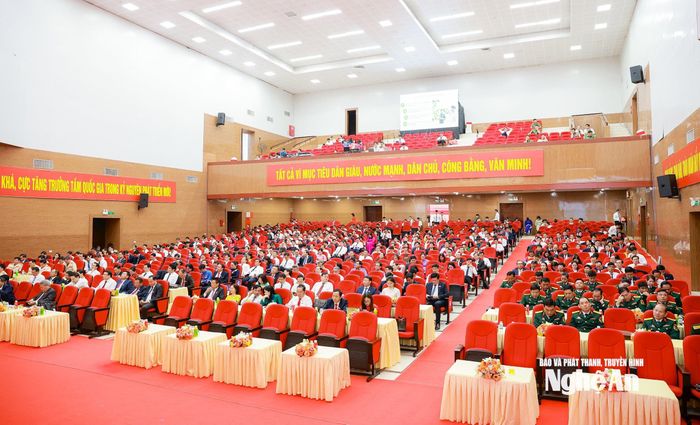 Đại hội diễn ra với sự tham dự của 500 đại biểu Ảnh: Thành Cường