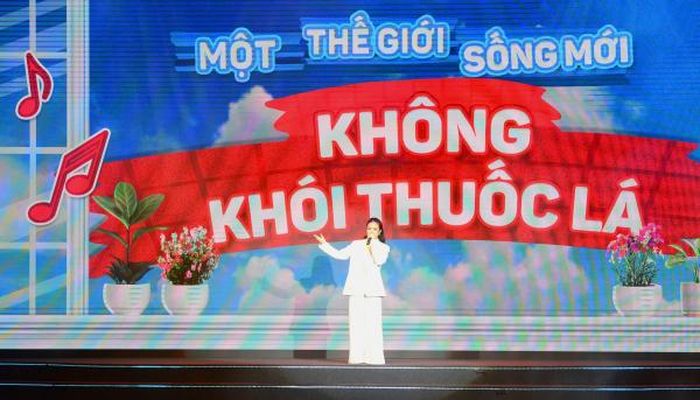 Ban Tổ chức mong muốn lan tỏa thông điệp hãy từ bỏ thuốc lá để bảo vệ sức khỏe.