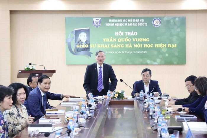 Hội thảo “Trần Quốc Vượng - Giáo sư khai sáng Hà Nội học hiện đại”