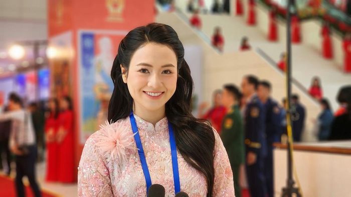 Diễn viên Vũ Thị Việt Hoa - tài năng trẻ của Nhà hát Kịch Việt Nam. Ảnh: Chu Thanh Vân