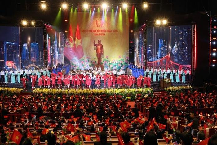 Chương trình nghệ thuật chào mừng - Ảnh: VGP/Nhật Bắc