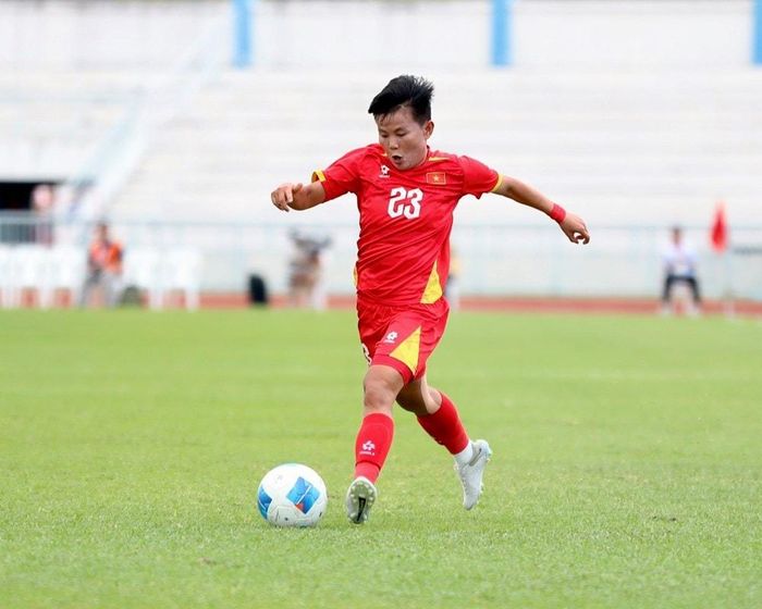 Bích Thùy thi đấu thăng hoa trong màu áo ĐTQG lẫn CLB. Ảnh: P.V