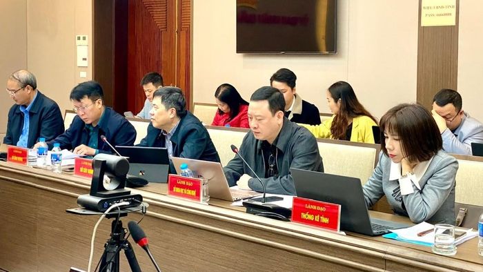 Các đại biểu dự hội nghị.