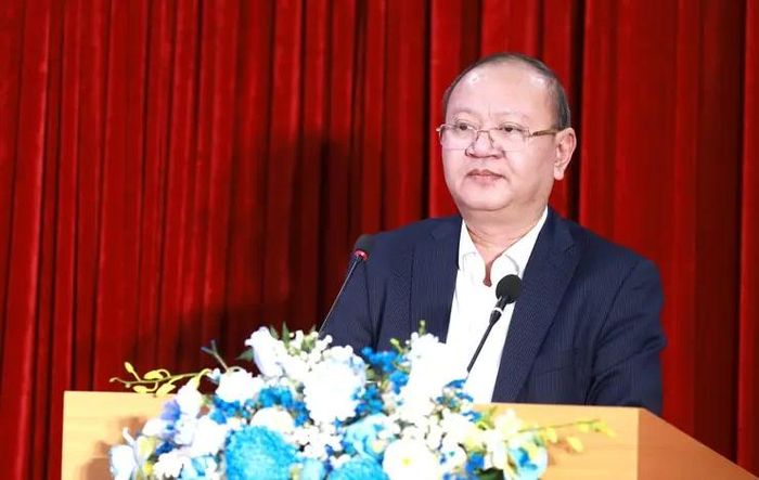 Ông Hoàng Văn Bằng, Phó Giám đốc Trung tâm phát biểu tại Hội thảo.