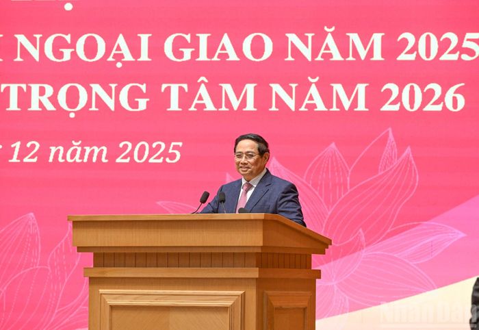  Thủ tướng Phạm Minh Chính phát biểu chỉ đạo hội nghị. 