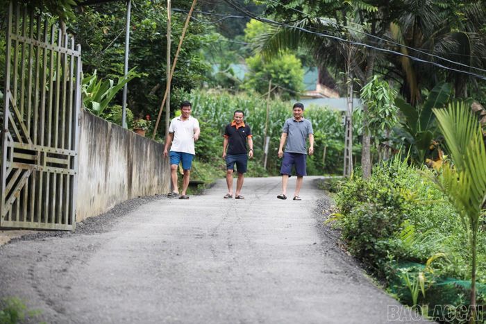 Các thôn nông thôn đang đổi thay, khởi sắc từng ngày.