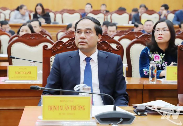 Đồng chí Bí thư Tỉnh ủy Trịnh Xuân Trường dự Lễ kỷ niệm.