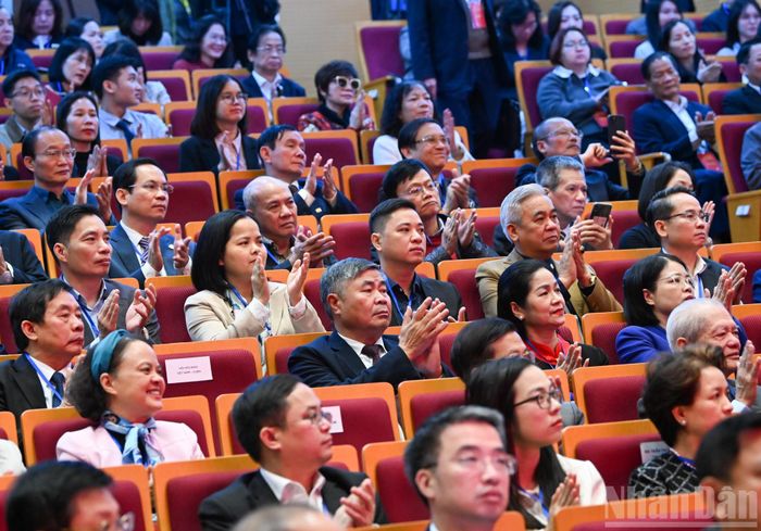 Các đại biểu tham dự hội nghị. (Ảnh: DUY LINH)