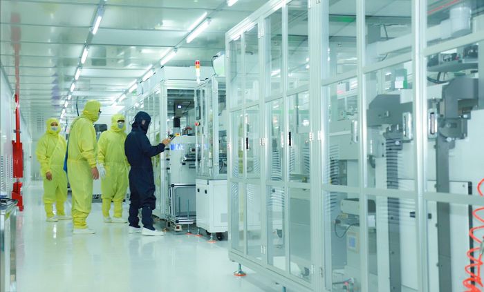 Nghệ An hướng đến thu hút các dự án công nghệ cao, sử dụng ít lao động và mang lại thu nhập cao cho công nhân. Ảnh: Sản xuất tại KCN VSIP Nghệ An. Ảnh: Thành Duy
