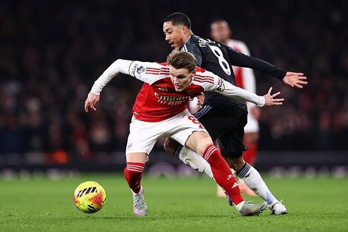 Odegaard liên tục tỏa sáng.