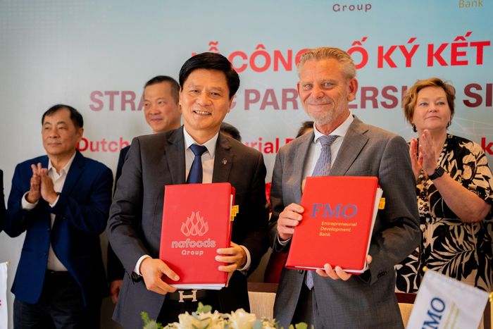 Công ty CP Nafoods Group đã ký kết hợp tác chiến lược với responsAbility Investments AG (công ty quản lý đầu tư tại Thụy Sĩ) và huy động thành công 160 tỷ đồng vốn xanh.