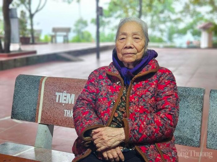 Bà Nguyễn Thị Hương, du khách đến từ Quảng Ninh chia sẻ. Ảnh: TK