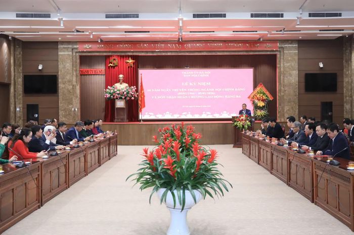 Quang cảnh buổi lễ.