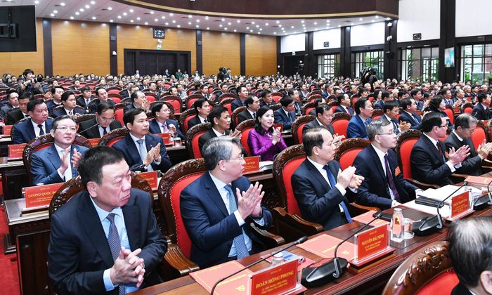 Các đại biểu dự lễ kỷ niệm. Ảnh: TTXVN