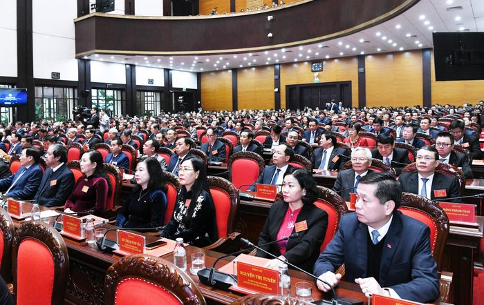 Các đại biểu dự lễ kỷ niệm. Ảnh: TTXVN