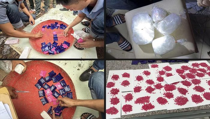 Số lượng ma túy được Ban chuyên án thu giữ trong đường dây