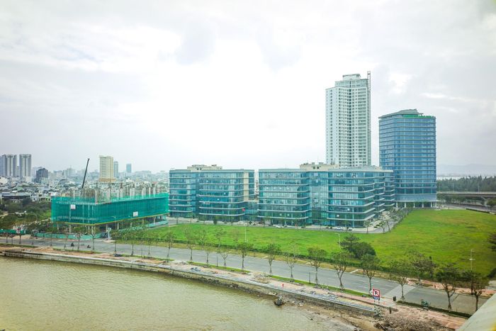 Thành phố bố trí tòa nhà 20 tầng tại Công viên phần mềm số 2 làm nơi hoạt động của Trung tâm tài chính quốc tế. Ảnh: XUÂN SƠN