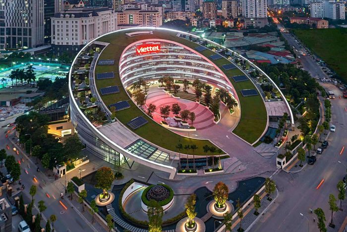 Trụ sở chính của Viettel ở Hà Nội. Ảnh: Viettel