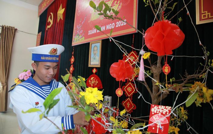 Sắc Xuân đã về trên đảo Hòn Chuối. Ảnh: ĐẮC MẠNH