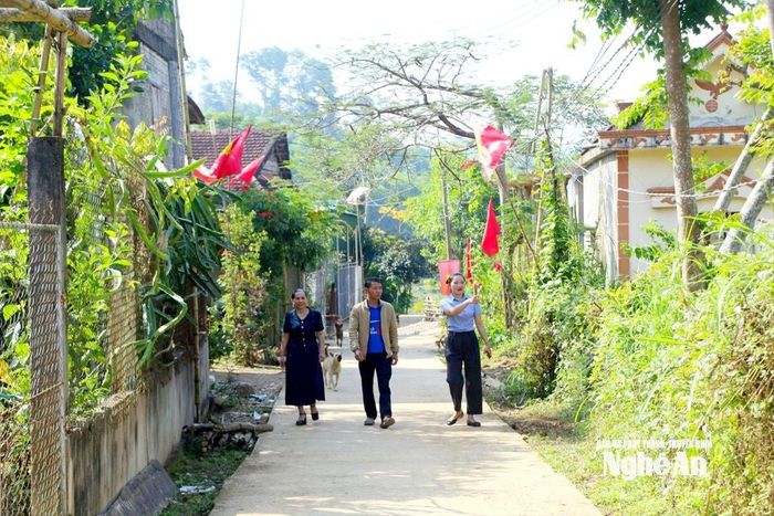 Diện mạo của bản Kẻ Sùng đã có nhiều thay đổi. Ảnh: K.L