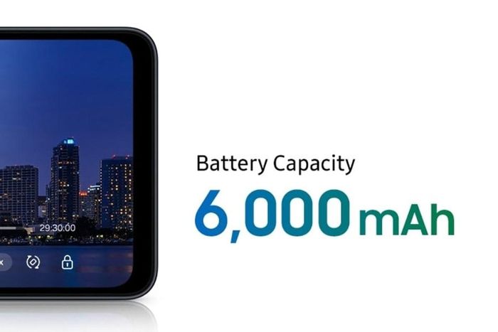 Galaxy A07 5G có pin 6000 mAh ấn tượng
