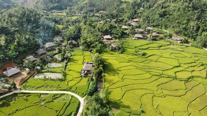  Phong cảnh xã Nghĩa Đô. (Ảnh: Trọng Điểm) 