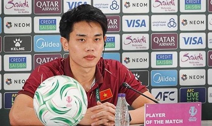 Đình Bắc khiêm tốn sau trận thắng U23 UAE.