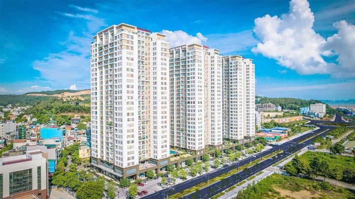  Chung cư New Life Tower thuộc Khu đô thị Cái Dăm. 