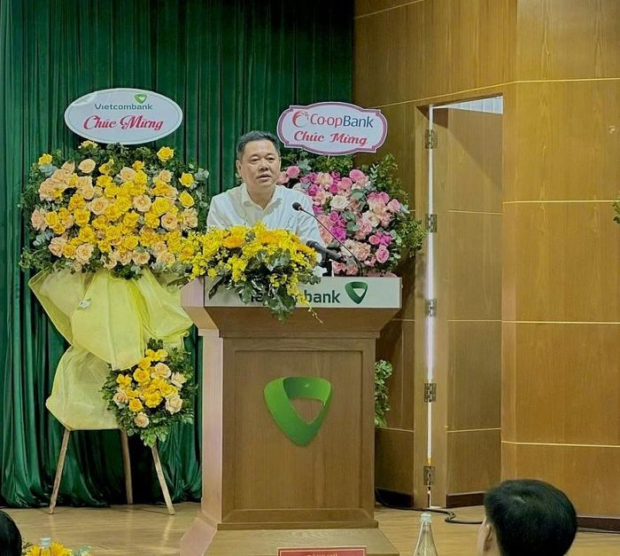 Phó Thống đốc NHNN Nguyễn Ngọc Cảnh phát biểu chỉ đạo tại Hội nghị. Ảnh: Trần Trọng Triết.