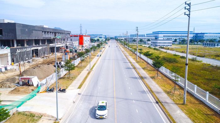Hạ tầng Khu công nghiệp dịch vụ đô thị VSIP Nghệ An sẵn sàng phục vụ nhà đầu tư. Ảnh tư liệu: Thành Cường