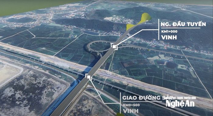 Phối cảnh Dự án cao tốc Vinh - Thanh Thủy. Ảnh tư liệu: Phạm Bằng