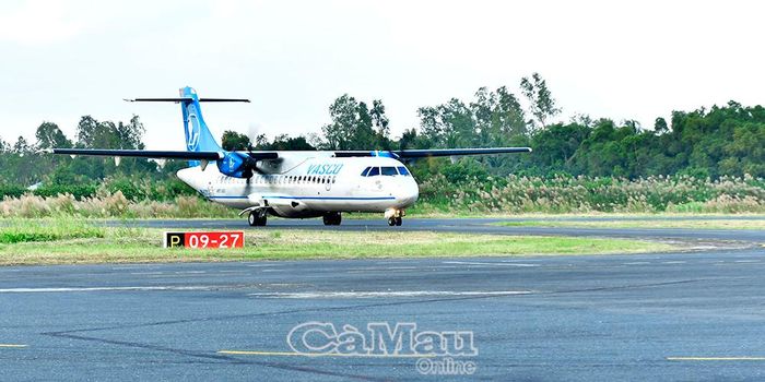 Nâng cấp Cảng Hàng không Cà Mau mở ra không gian phát triển mới cho tỉnh địa đầu cực Nam Tổ quốc. Ảnh: TRẦN NGUYÊN
