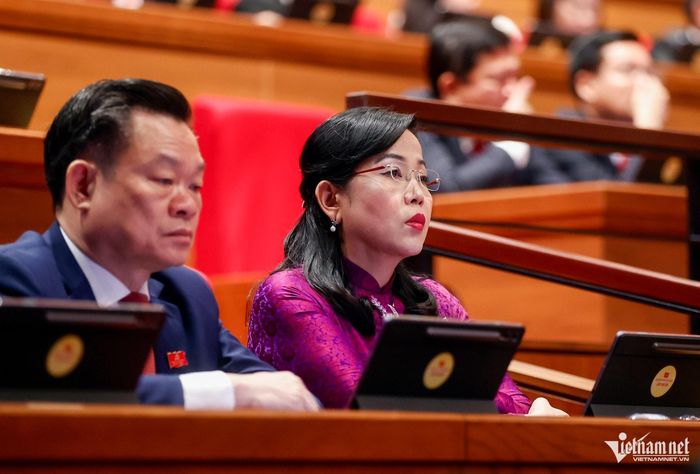 Bà Nguyễn Thanh Hải - Chủ nhiệm Ủy ban Khoa học, Công nghệ và Môi trường của Quốc hội khóa 15. Ảnh: Phạm Hải