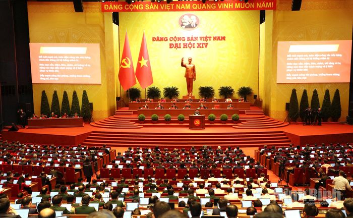 Toàn cảnh phiên Khai mạc Đại hội đại biểu toàn quốc lần thứ XIV của Đảng. Ảnh: Đức Lam