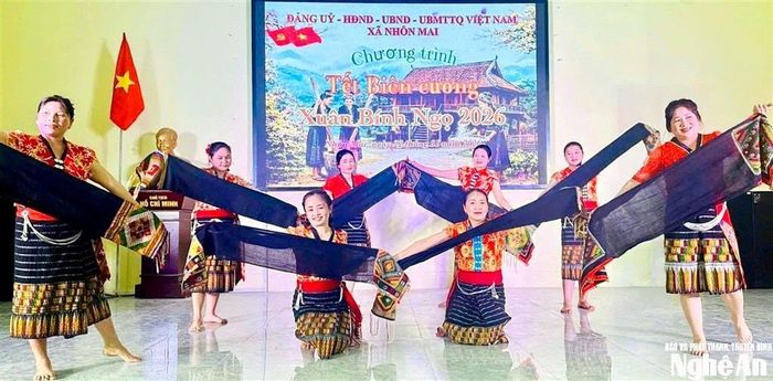 Xã biên giới Nhôn Mai tổ chức sớm chương trình Tết biên cương - Xuân Bính Ngọ 2026. Ảnh: TP