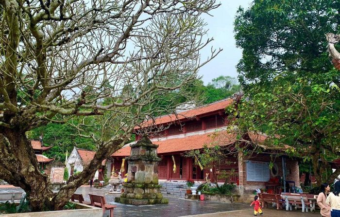 Chùa Thanh Mai có kiến trúc cổ kính mang đậm nét văn hóa thời Trần. Ảnh: Tư liệu