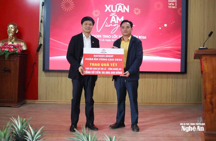 Nhiều năm qua, chương trình “Xuân ấm vùng cao” được Nafoods Group duy trì hiệu quả, mang hơi ấm và sự sẻ chia đến bà con vùng cao mỗi dịp Tết đến, Xuân về. Ảnh: Thanh Quỳnh