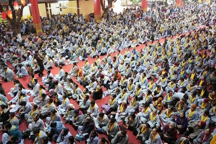 Đông đảo Phật tử Đạo tràng Pháp Hoa miền Bắc dự lễ