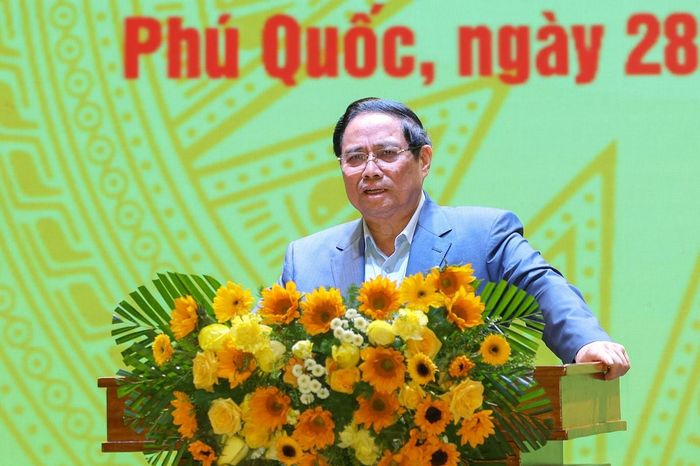 Thủ tướng Phạm Minh Chính chủ trì cuộc họp.