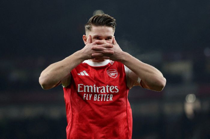  Gyokeres góp công vào chiến thắng của Arsenal. Ảnh: Reuters. 