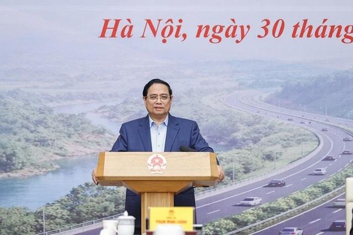 Thủ tướng Chính phủ Phạm Minh Chính - Trưởng Ban Chỉ đạo chủ trì phiên họp. Ảnh: VGP/Nhật Bắc