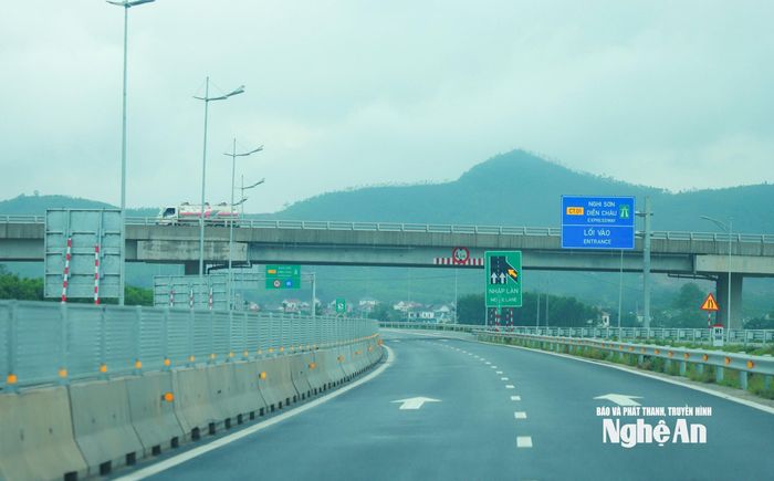 Cao tốc Nghi Sơn - Diễn Châu dự kiến sẽ bắt đầu thu phí từ sau Tết Nguyên đán Bính Ngọ 2026. Ảnh: Thành Duy