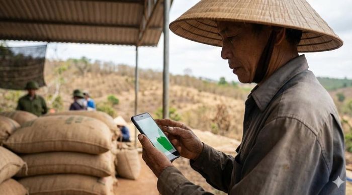 Giá cà phê ngày 5/2/2026 được dự báo tiếp tục duy trì vùng cao khi nguồn cung trong nước hạn chế và thị trường quốc tế biến động thận trọng - Ảnh minh họa