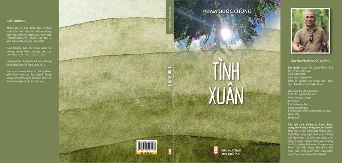 Tập thơ thứ 9 “Tình Xuân” của nhà báo Phạm Quốc Cường.