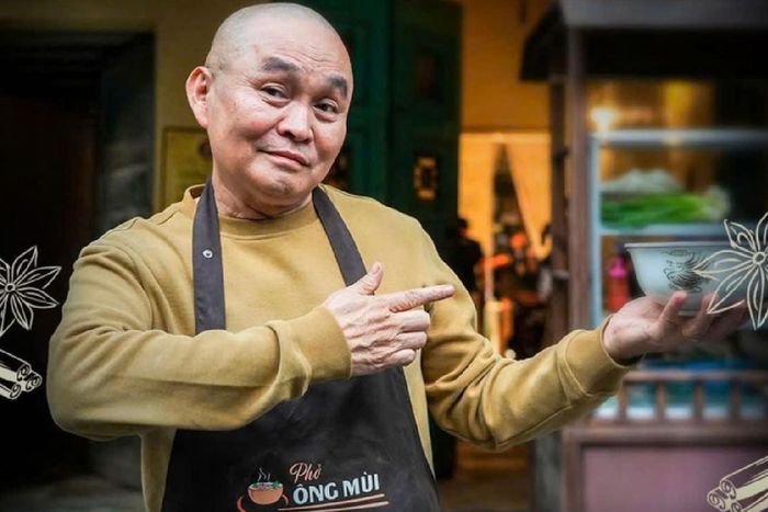 Nghệ sĩ Xuân Hinh đóng vai ông Mùi trong phim "Mùi Phở". Ảnh: BTC