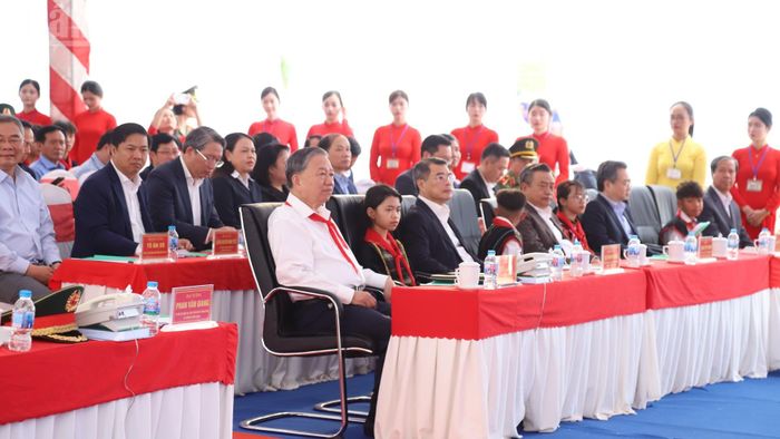  Tổng Bí thư Tô Lâm dự lễ khởi công. 
